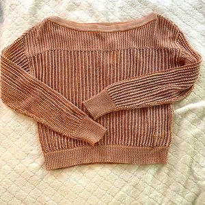 Megan Two-tone Cotton Sweater